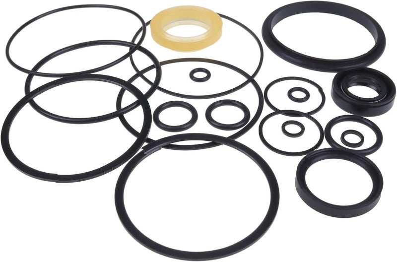 TCINDRR 830860M92 Power Steering Cylinder Seal Kit Compatible with Massey Ferguson 30 50 65 150 165 175 200+ - Image 1